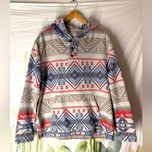 Faherty Brand Men’s Aztec Poncho - Huckberry Exclusive in Aztec 🌵 Large